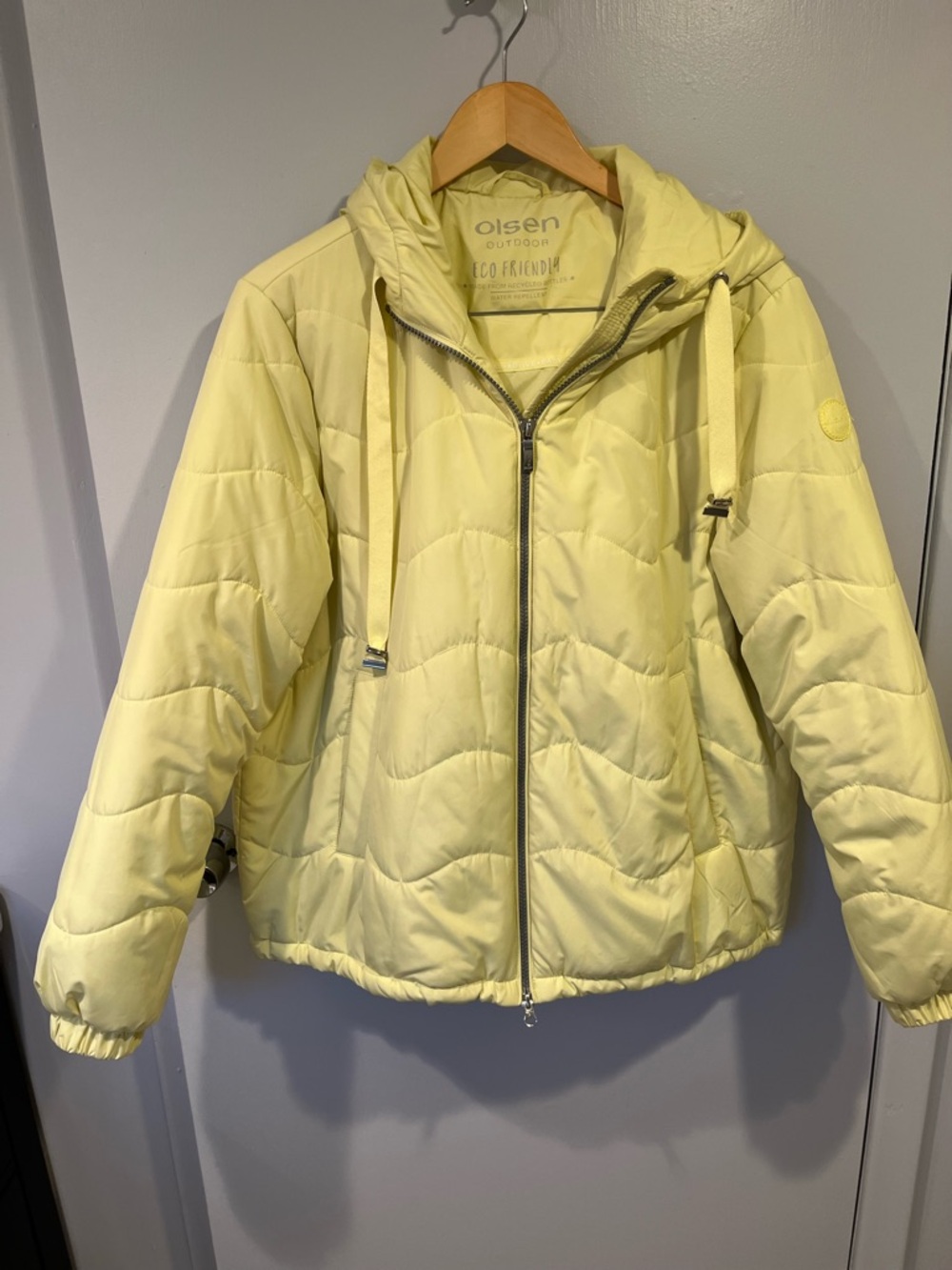 Olsen Quilted Hooded Jacket